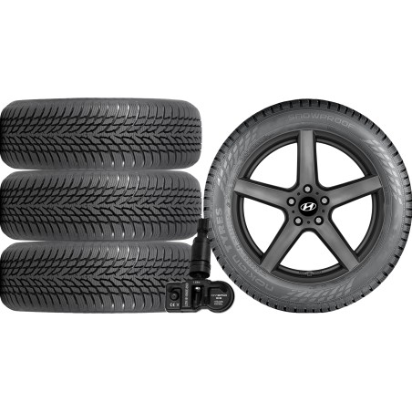 NOWE KOŁA ZIMA Hyundai i30 (PDE) Nokian 205/55R16+TPMS*17