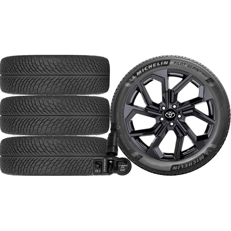 NOWE KOŁA ZIMA TOYOTA BZ4X Michelin 235/60R18+TPMS*7 NOWE KOŁA ZIMA TOYOTA BZ4X Michelin 235/60R18+TPMS*7