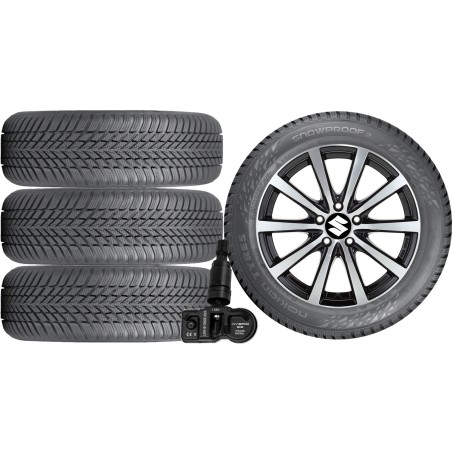 NOWE KOŁA ZIMA SUZUKI SX4 / S-Cross Nokian 215/55R17+TPMS*10