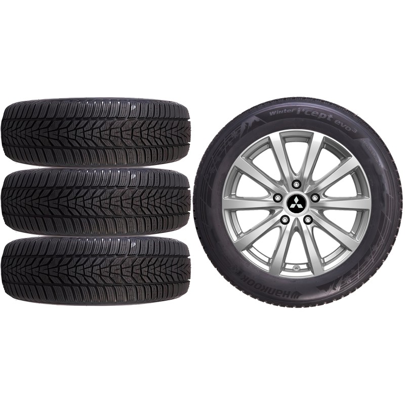 NOWE KOŁA ZIMA MITSUBISHI ASX RJB Hankook 215/60R17 NOWE KOŁA ZIMA MITSUBISHI ASX RJB Hankook 215/60R17