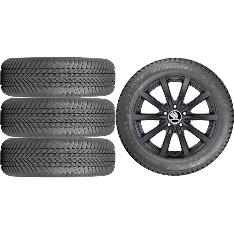 NOWE KOŁA ZIMA Skoda Scala (NW) Nokian 205/50R17*9 NOWE KOŁA ZIMA Skoda Scala (NW) Nokian 205/50R17*9
