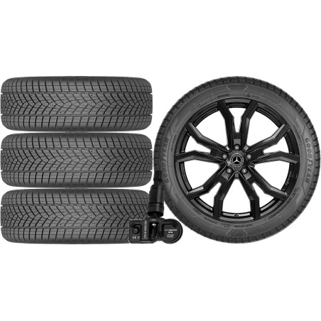 NOWE KOŁA ZIMA MERCEDES GLC COUPE C253 Goodyear 235/60R18+TPMS*4
