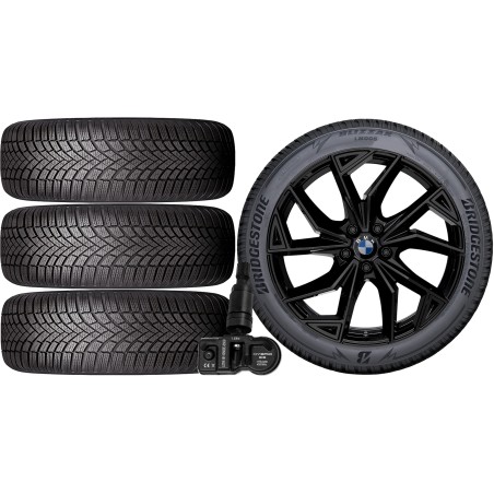 NOWE KOŁA ZIMA BMW X1 U11 U1X Bridgestone 225/55R18+TPMS