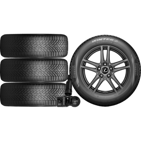 NOWE KOŁA ZIMA Lexus NX Pirelli 235/60R18+TPMS*6