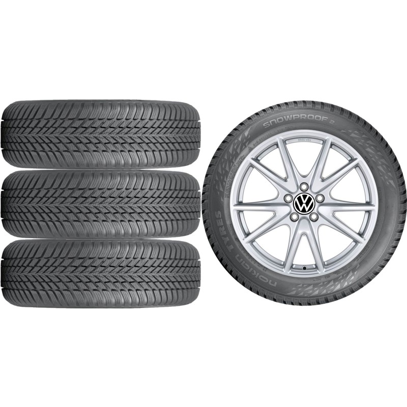 NOWE KOŁA ZIMA VW Tiguan Nokian 235/55R18 NOWE KOŁA ZIMA VW Tiguan Nokian 235/55R18