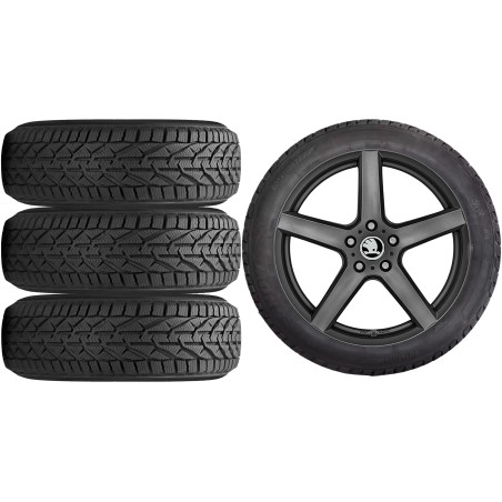 NOWE KOŁA ZIMA Skoda KodiaQ Riken 215/65R17