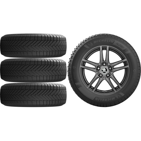 NOWE KOŁA ZIMA Skoda KaroQ Michelin 215/55R17*14