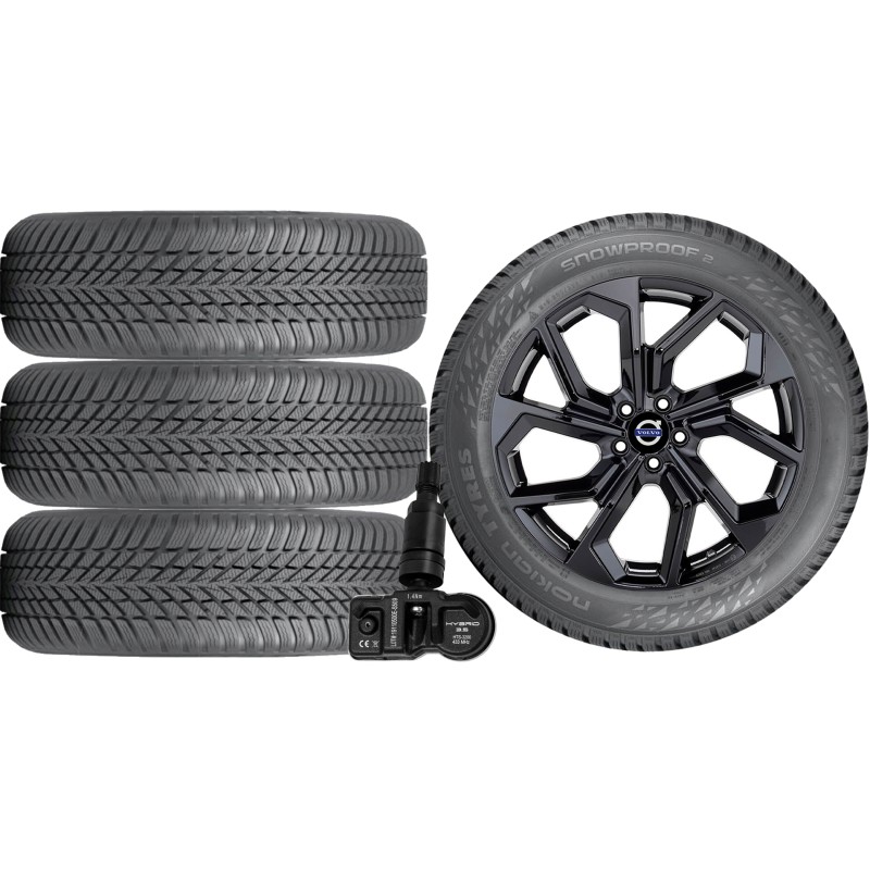 NOWE KOŁA ZIMA Volvo XC90 2 II GEN (L) Nokian 235/55R19+TPMS*40 NOWE KOŁA ZIMA Volvo XC90 2 II GEN (L) Nokian 235/55R19+TPMS*40
