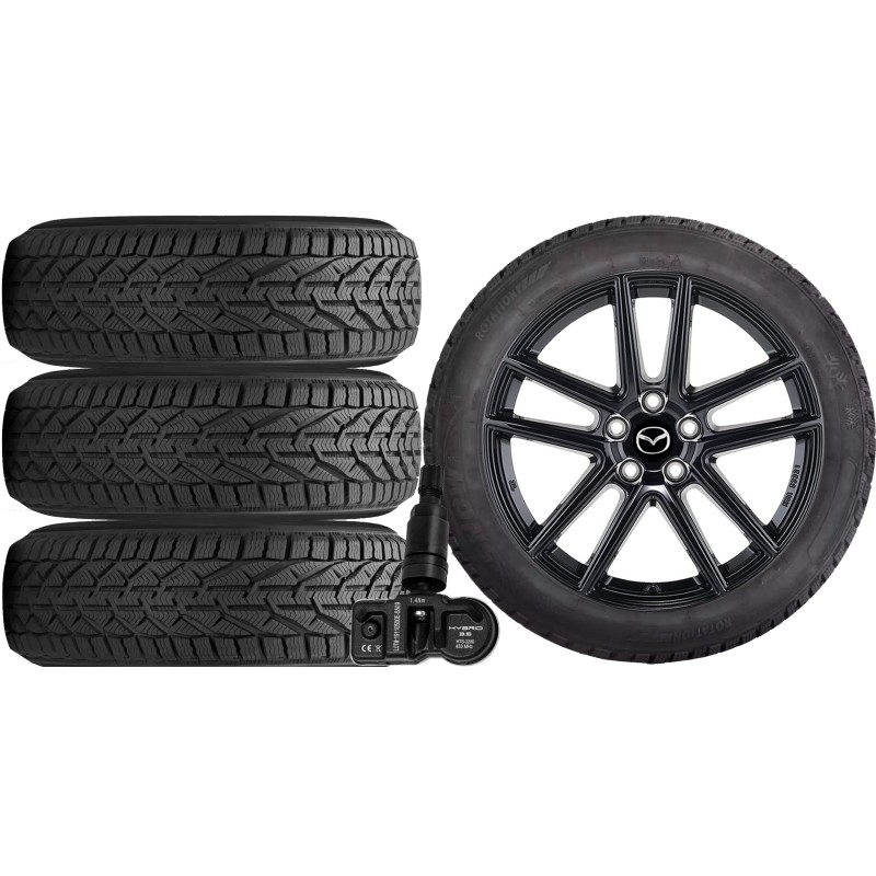 NOWE KOŁA ZIMA Mazda CX-60 Riken 235/55R19+TPMS*7 NOWE KOŁA ZIMA Mazda CX-60 Riken 235/55R19+TPMS*7