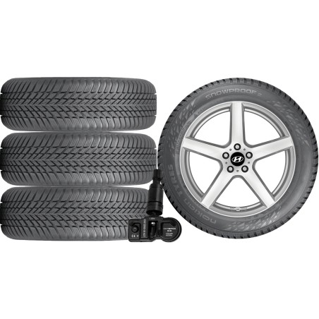 NOWE KOŁA ZIMA Hyundai i30 (PDE) Nokian 205/55R16+TPMS*7