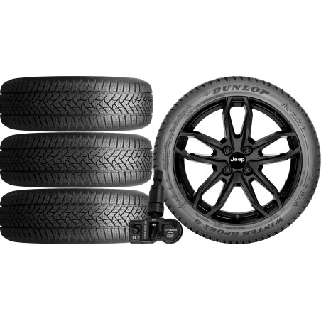 NOWE KOŁA ZIMA Jeep AVENGER FH1 Dunlop 215/60R17+TPMS