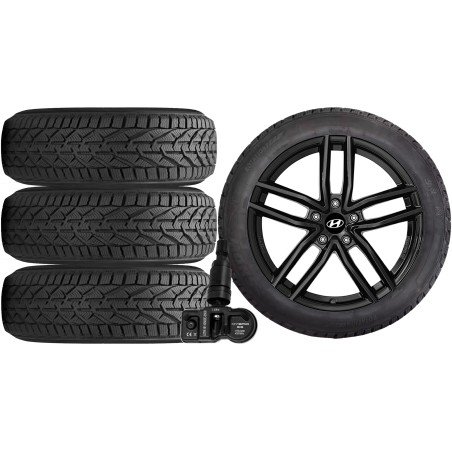 NOWE KOŁA ZIMA HYUNDAI TUCSON Riken 225/60R17+TPMS*10