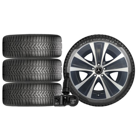 NOWE KOŁA ZIMA Mercedes E-Klasa W213 Pirelli 245/45R18+TPMS