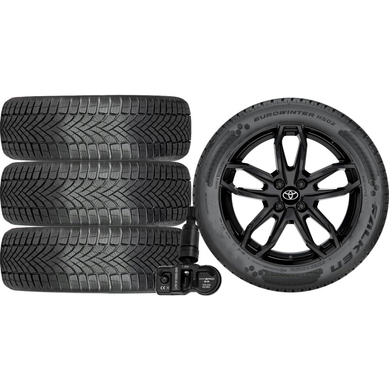 NOWE KOŁA ZIMA TOYOTA C-HR AX1T Falken 215/60R17+TPMS*23 NOWE KOŁA ZIMA TOYOTA C-HR AX1T Falken 215/60R17+TPMS*23