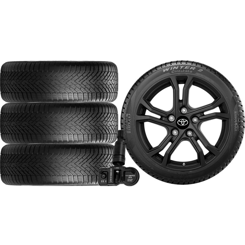 NOWE KOŁA ZIMA TOYOTA COROLLA XII 12 ZE1HE Pirelli 205/55R16+TPMS*31 NOWE KOŁA ZIMA TOYOTA COROLLA XII 12 ZE1HE Pirelli 205/55R16+TPMS*31