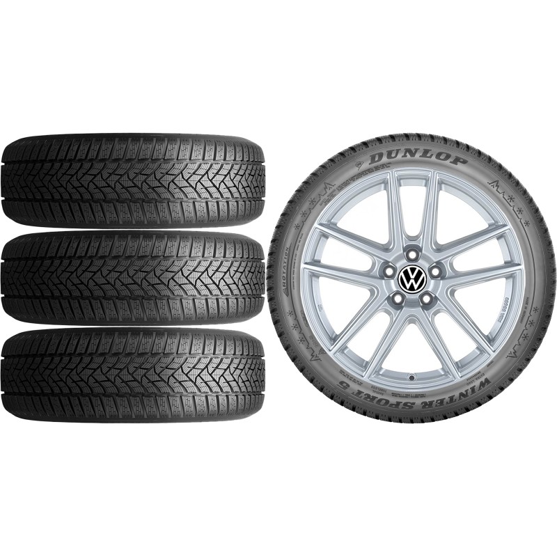 NOWE KOŁA ZIMA VW Passat B8 3C Dunlop 235/45R18*9 NOWE KOŁA ZIMA VW Passat B8 3C Dunlop 235/45R18*9