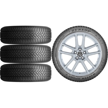 NOWE KOŁA ZIMA VW Passat B8 3C Dunlop 235/45R18*9