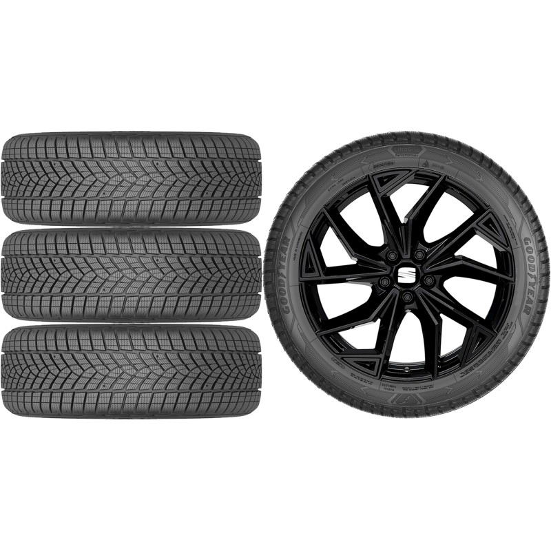 NOWE KOŁA ZIMA Seat Leon Goodyear 225/40R18*34 NOWE KOŁA ZIMA Seat Leon Goodyear 225/40R18*34
