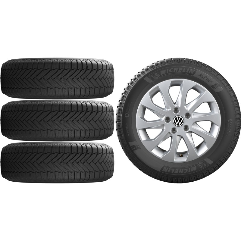 NOWE KOŁA ZIMA VW Golf 6 VI Michelin 205/55R16*3