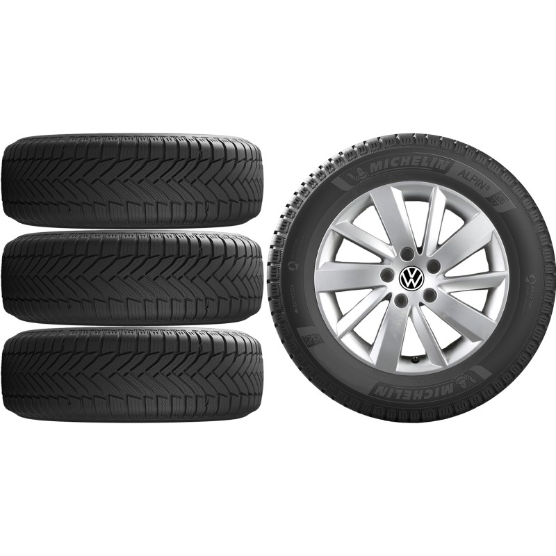 NOWE KOŁA ZIMA VW Golf 5 V Michelin 205/55R16