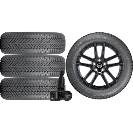 NOWE KOŁA ZIMA Nissan QASHQAI (J12) Nokian 215/65R17+TPMS*33