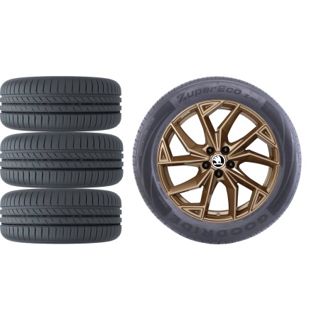 NOWE KOŁA LATO Skoda Octavia 2 3 SuperB 2 Goodride 225/40R18*5