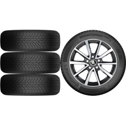 NOWE KOŁA ZIMA Skoda Scala (NW) Continental 205/50R17