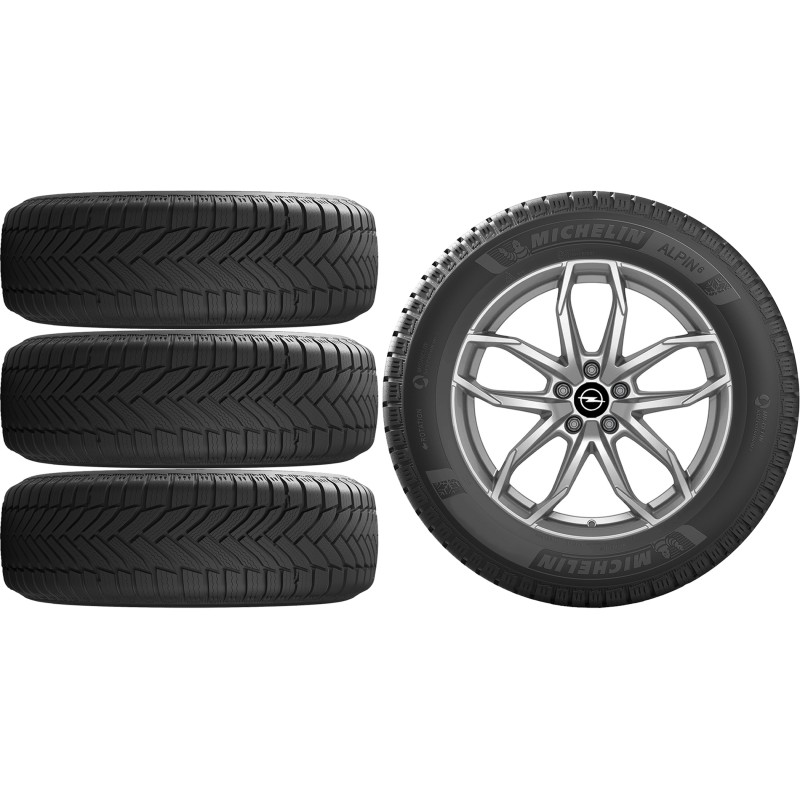 NOWE KOŁA ZIMA Opel Mokka (U) Michelin 215/60R17*6 NOWE KOŁA ZIMA Opel Mokka (U) Michelin 215/60R17*6