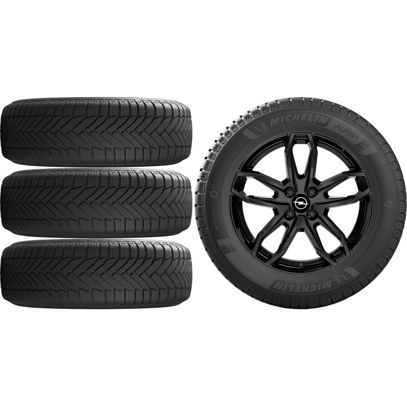 NOWE KOŁA ZIMA Opel Mokka (U) Michelin 215/60R17*5 NOWE KOŁA ZIMA Opel Mokka (U) Michelin 215/60R17*5