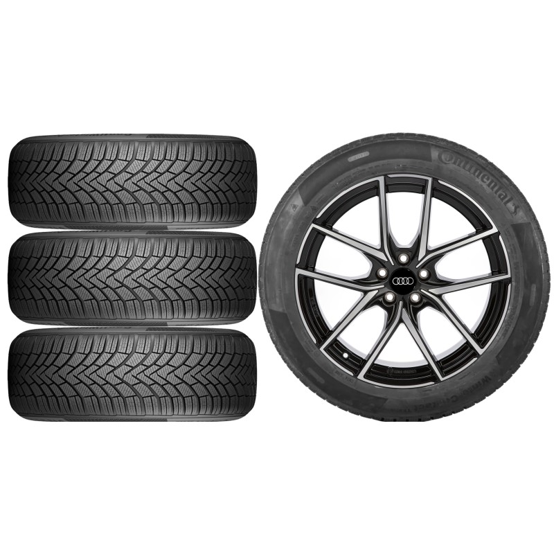 NOWE KOŁA ZIMA Audi A4 B9 Continental 225/50R17*31 NOWE KOŁA ZIMA Audi A4 B9 Continental 225/50R17*31