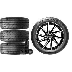 NOWE KOŁA LATO Nissan Juke 1 I F15 Goodride 215/55R17+TPMS