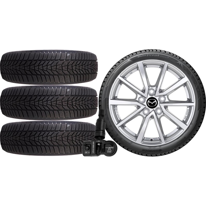 NOWE KOŁA ZIMA Mazda CX-5 (KF) Hankook 225/65R17+TPMS*25 NOWE KOŁA ZIMA Mazda CX-5 (KF) Hankook 225/65R17+TPMS*25