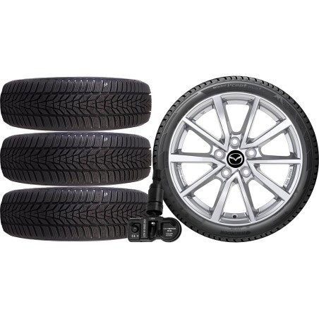 NOWE KOŁA ZIMA Mazda CX-5 (KF) Hankook 225/65R17+TPMS*25
