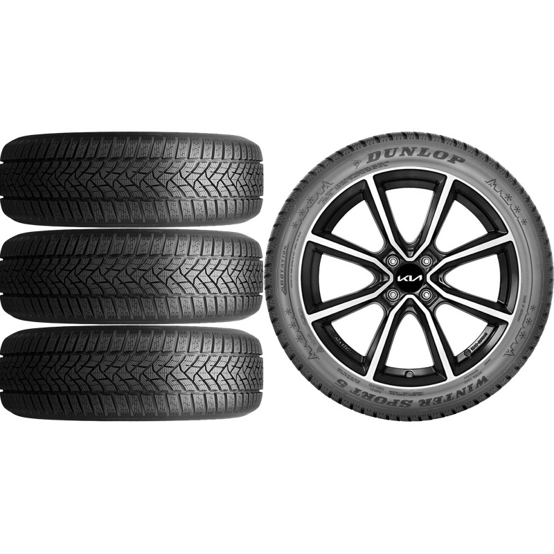 NOWE KOŁA ZIMA Kia Stonic Dunlop 205/55R17 NOWE KOŁA ZIMA Kia Stonic Dunlop 205/55R17