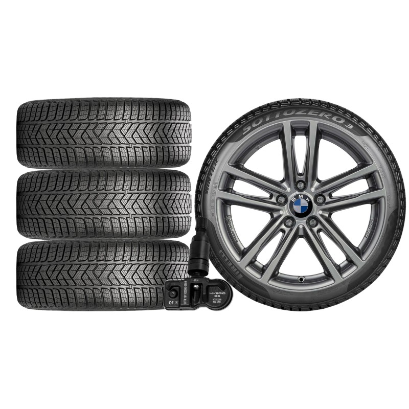 NOWE KOŁA ZIMA BMW 3 G20 G3L Pirelli 225/45R18+TPMS*10 NOWE KOŁA ZIMA BMW 3 G20 G3L Pirelli 225/45R18+TPMS*10