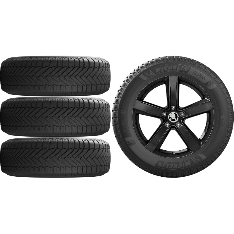 NOWE KOŁA ZIMA Skoda SuperB (3T) Michelin 215/55R17*9 NOWE KOŁA ZIMA Skoda SuperB (3T) Michelin 215/55R17*9