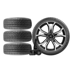 NOWE KOŁA ZIMA TOYOTA 2019.10 - Falken 235/45R18+TPMS*9