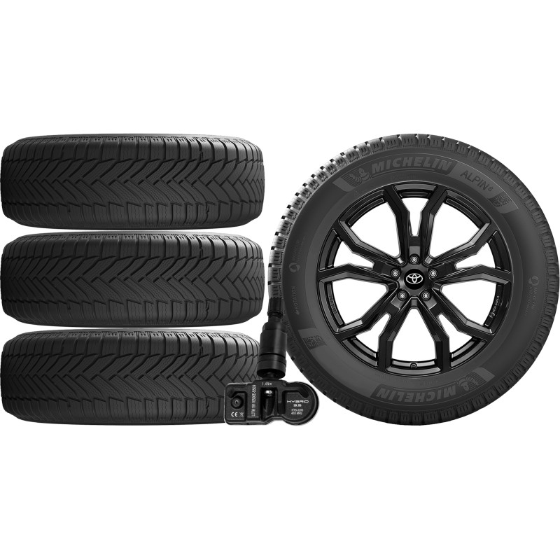 NOWE KOŁA ZIMA TOYOTA C-HR AX2T Michelin 225/55R18+TPMS*5 NOWE KOŁA ZIMA TOYOTA C-HR AX2T Michelin 225/55R18+TPMS*5
