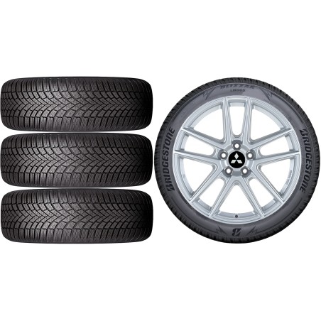 NOWE KOŁA ZIMA MITSUBISHI ASX RJB Bridgestone 215/60R17*8
