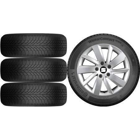 NOWE KOŁA ZIMA Seat Leon 2 II 1P Continental 205/55R16
