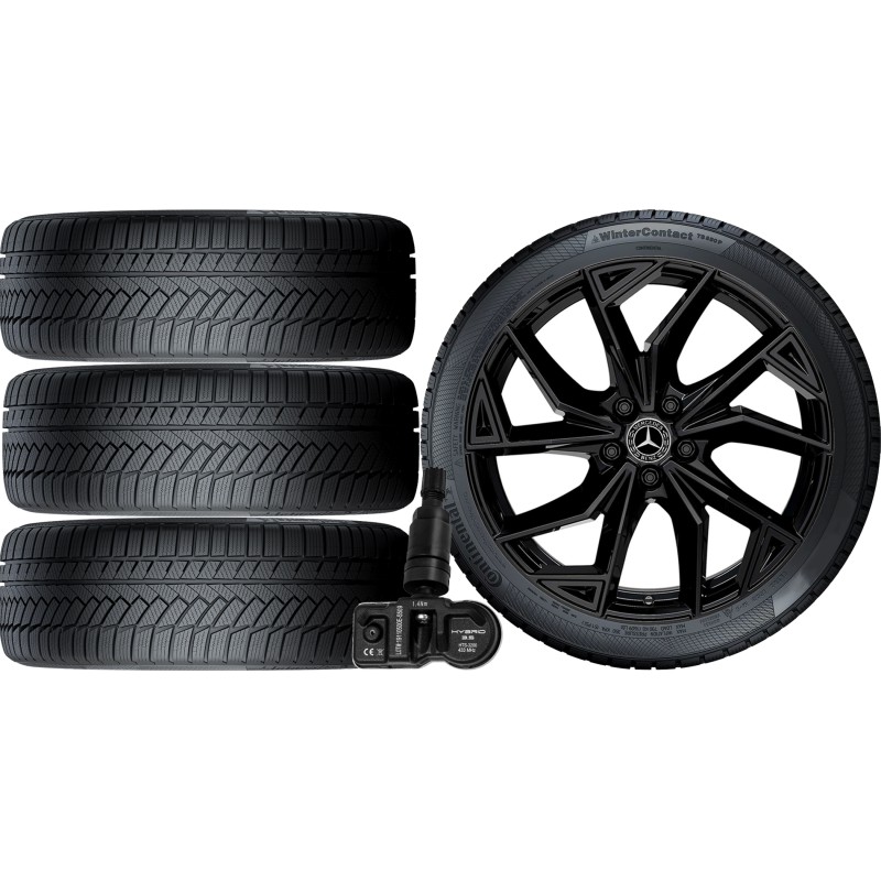 NOWE KOŁA ZIMA Mercedes CLA C118 F2CLA Continental 225/45R18+TPMS*21 NOWE KOŁA ZIMA Mercedes CLA C118 F2CLA Continental 225/45R18+TPMS*21