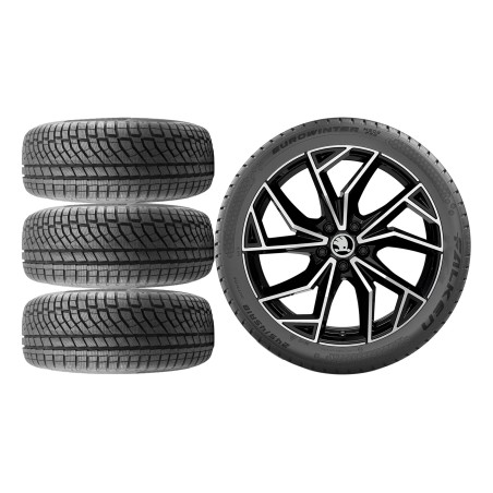 NOWE KOŁA ZIMA Skoda KodiaQ Falken 235/55R18