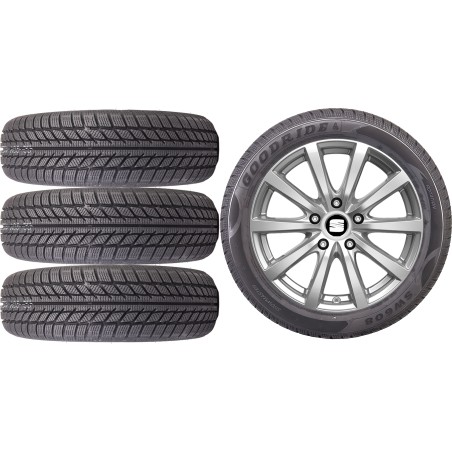 NOWE KOŁA ZIMA Seat Leon Goodride 225/45R17*16