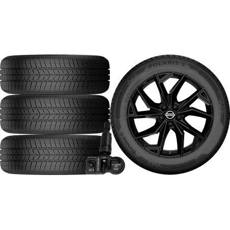 NOWE KOŁA ZIMA Nissan QASHQAI (J12) Barum 235/55R18+TPMS*9