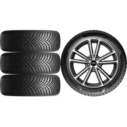 NOWE KOŁA ZIMA Audi A4 B9 Hankook 225/50R17*1