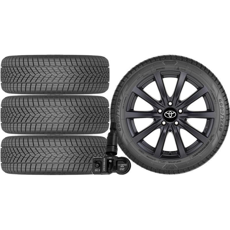 NOWE KOŁA ZIMA TOYOTA COROLLA Cross XG1TJ Goodyear 225/50R18+TPMS*7 NOWE KOŁA ZIMA TOYOTA COROLLA Cross XG1TJ Goodyear 225/50R18+TPMS*7