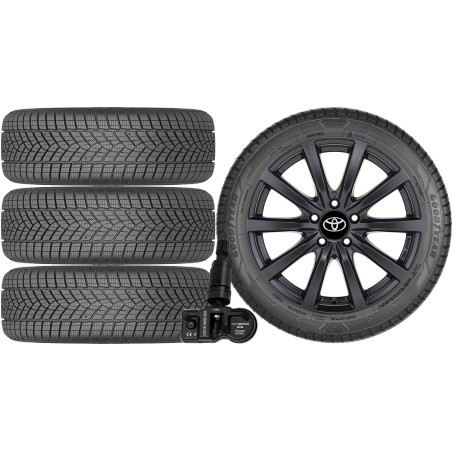 NOWE KOŁA ZIMA TOYOTA COROLLA Cross XG1TJ Goodyear 225/50R18+TPMS*7