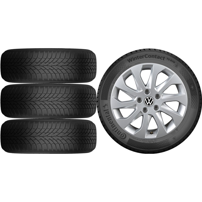 NOWE KOŁA ZIMA VW Jetta Continental 205/55R16*2 NOWE KOŁA ZIMA VW Jetta Continental 205/55R16*2