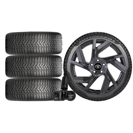 NOWE KOŁA ZIMA TOYOTA 2019.10 - Pirelli 235/45R18+TPMS*21