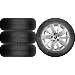NOWE KOŁA ZIMA Skoda OCTAVIA 3 III 5E Continental 205/55R16